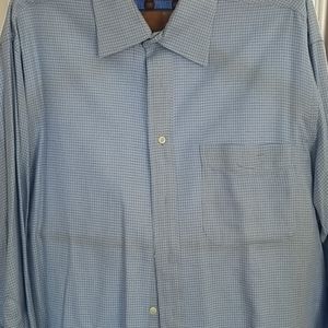 Mens Hart Schaffner Marx Dress Shirt Size16 1/2-33